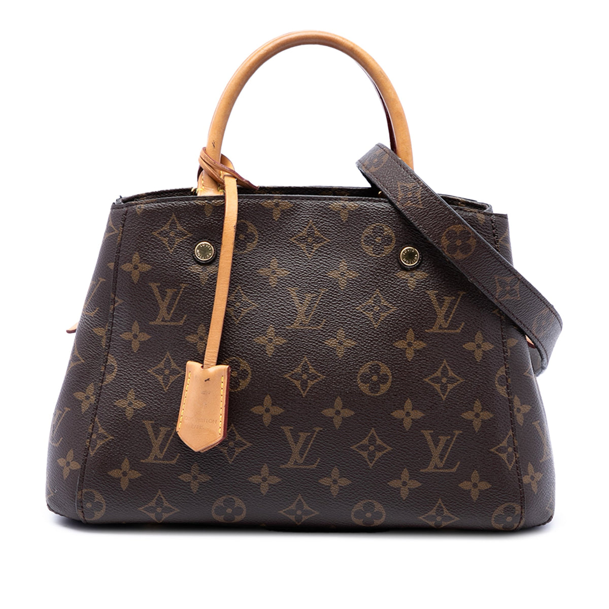 Louis Vuitton Monogram Montaigne BB — Brown