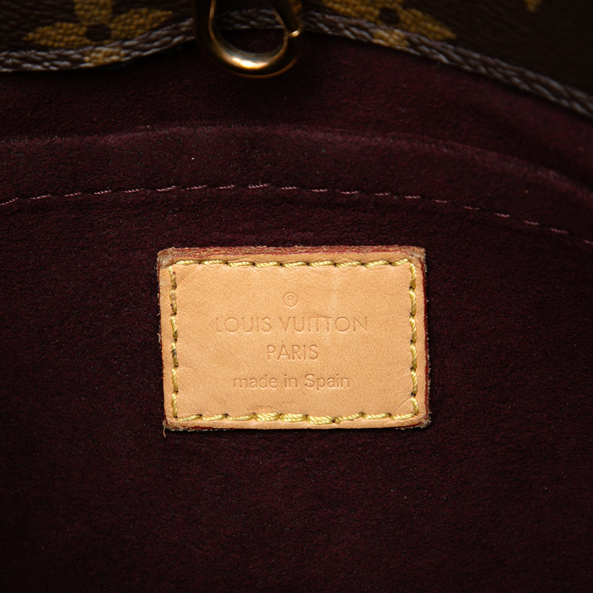 Louis Vuitton Monogram Montaigne BB — Brown