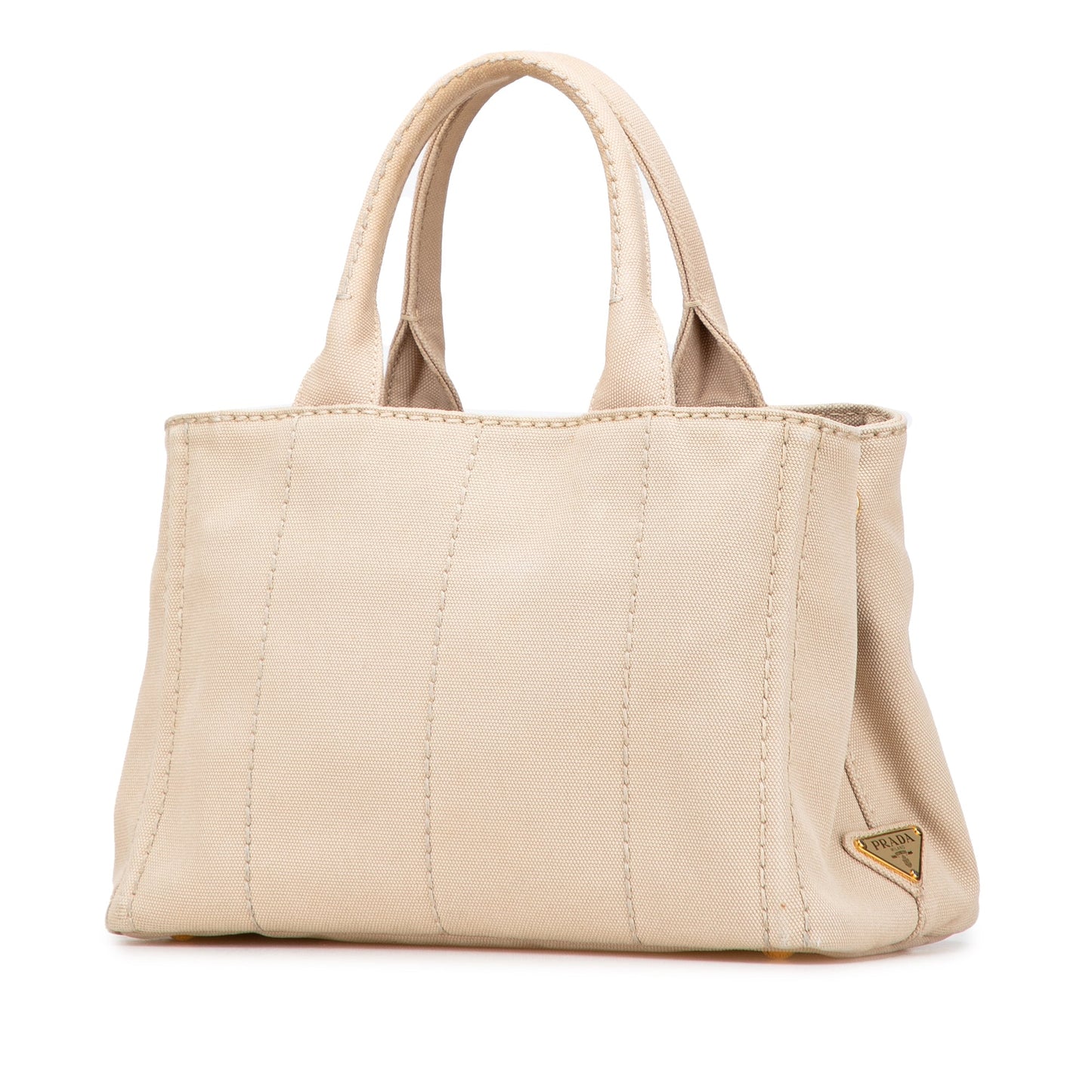 Prada Small Canvas Canapa Logo Satchel