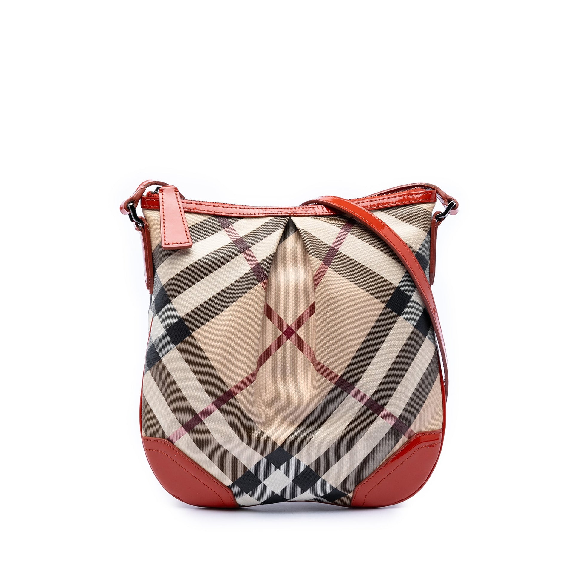 Burberry Supernova Check Coated Canvas Dryden Crossbody