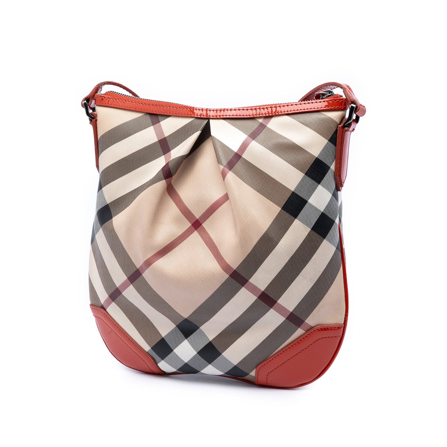 Burberry Supernova Check Coated Canvas Dryden Crossbody