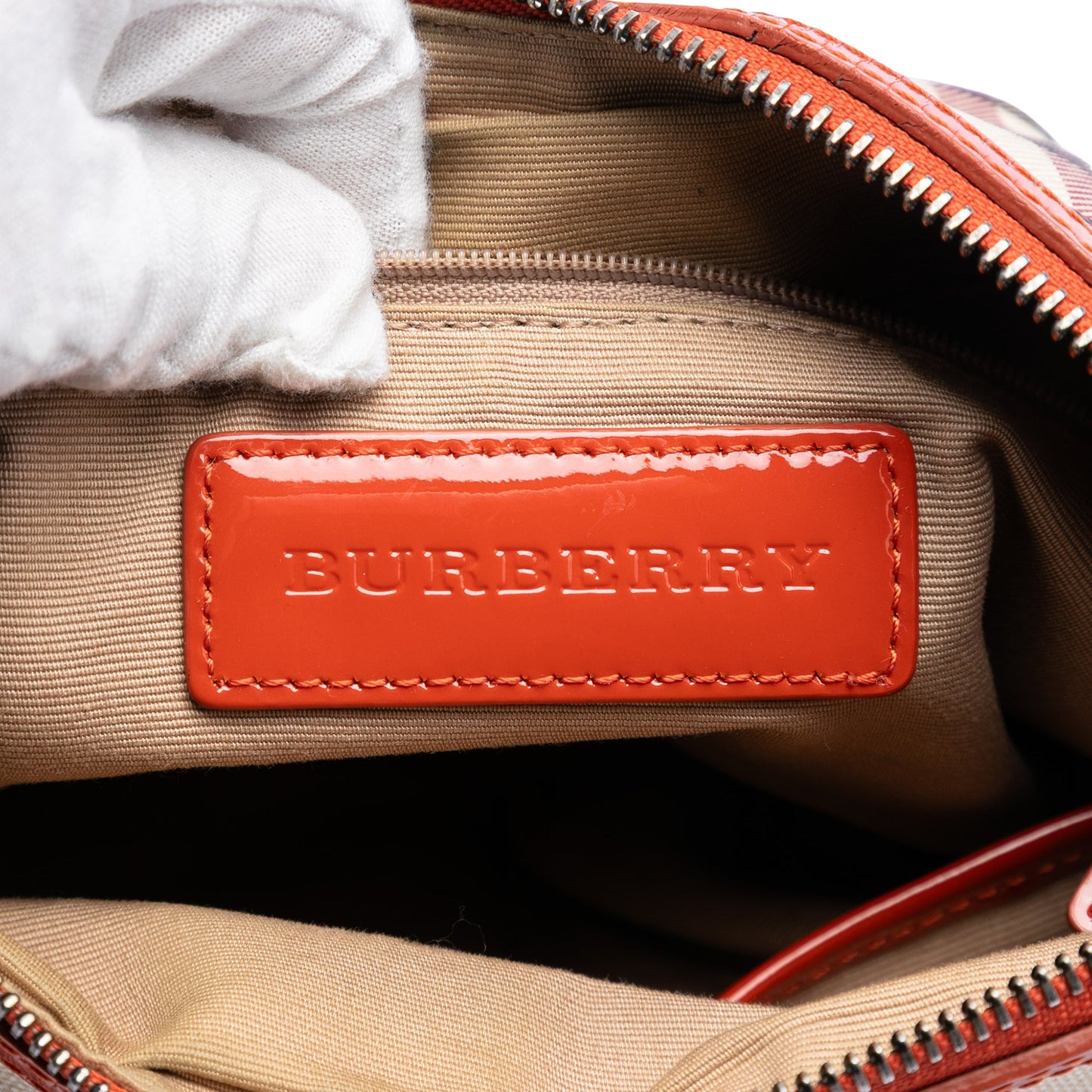 Burberry Supernova Check Coated Canvas Dryden Crossbody