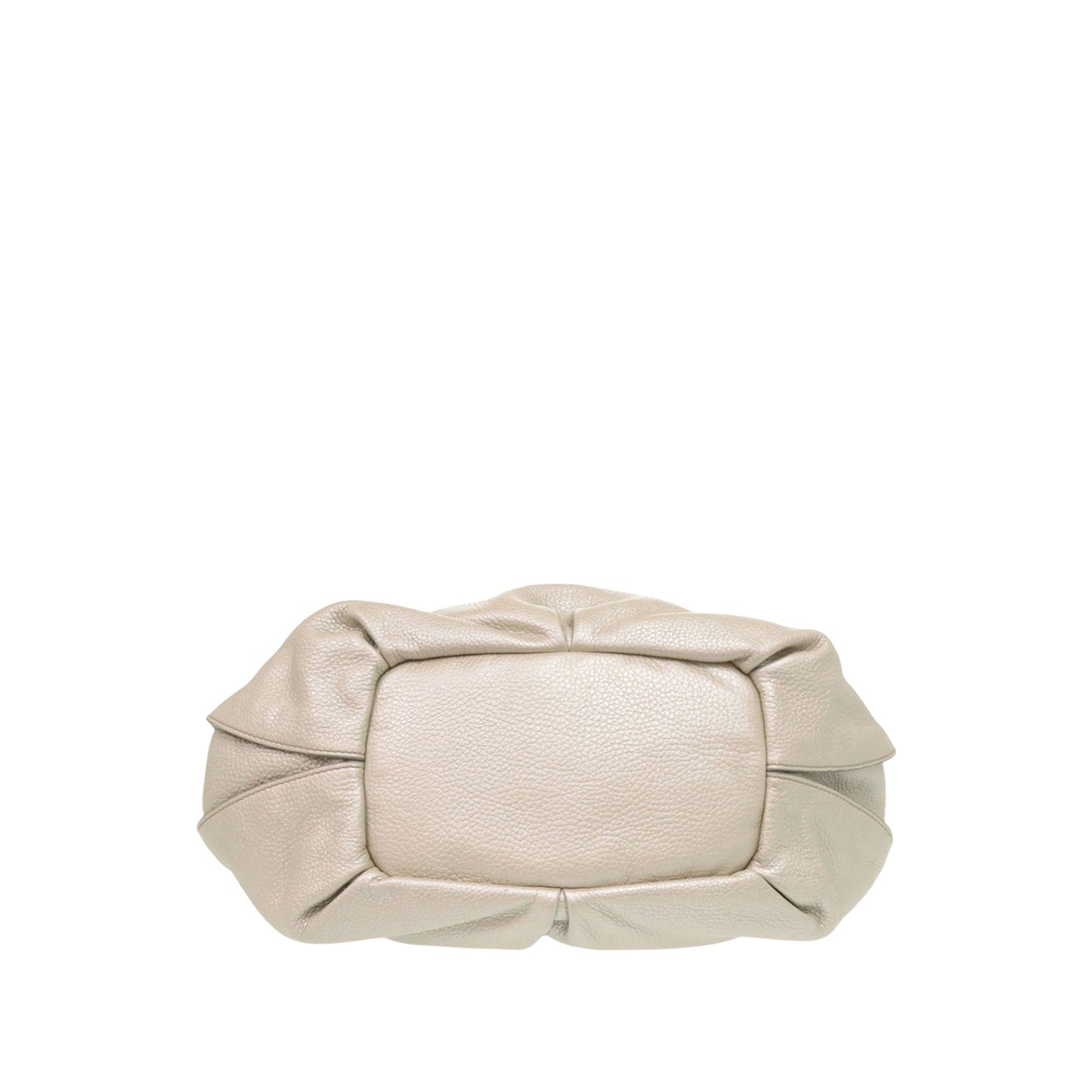 Celine Grained Metallic Calfskin Bittersweet Hobo