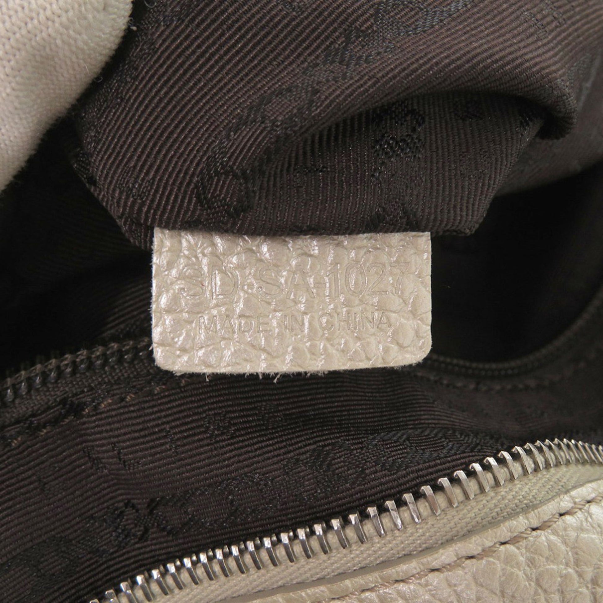 Celine Grained Metallic Calfskin Bittersweet Hobo