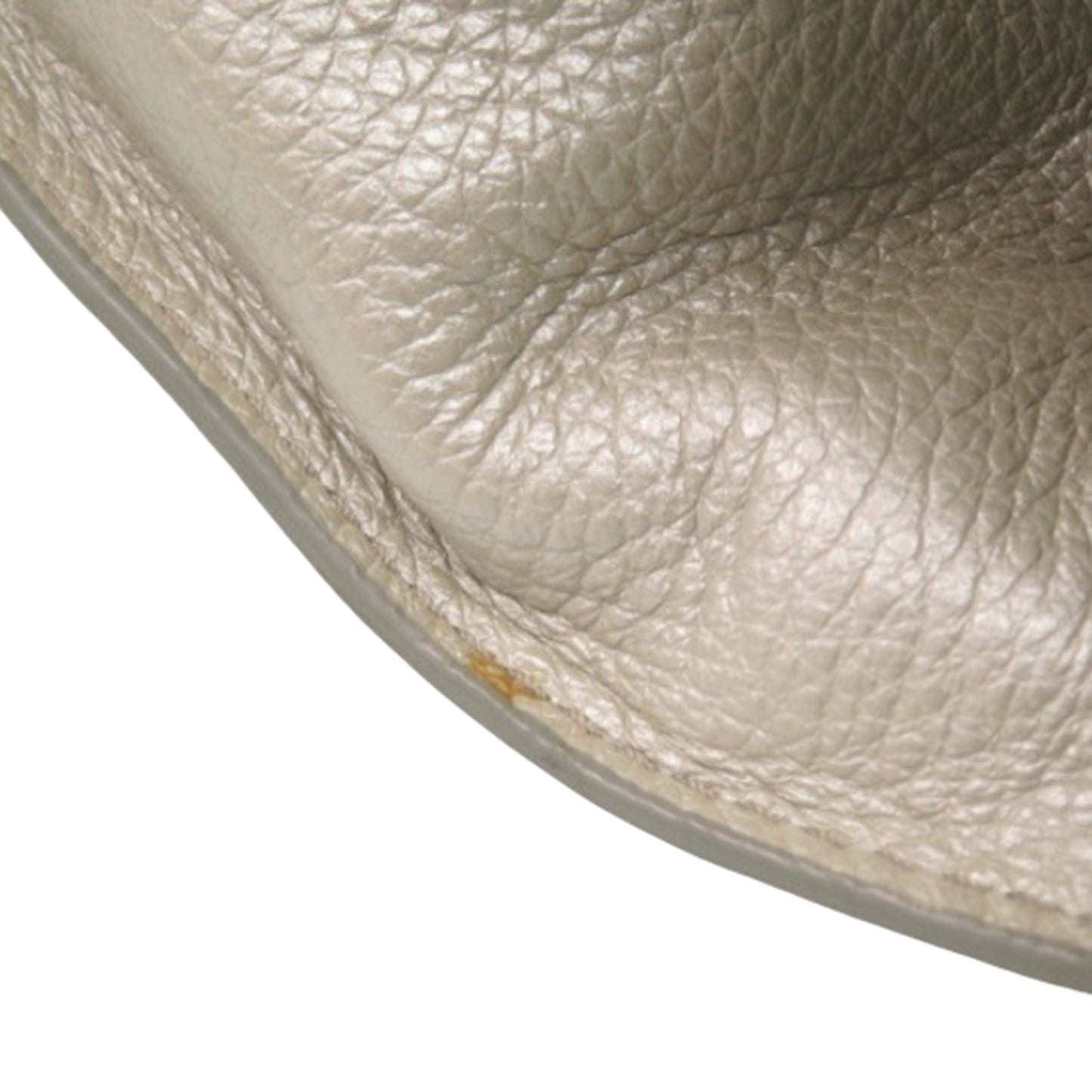 Celine Grained Metallic Calfskin Bittersweet Hobo