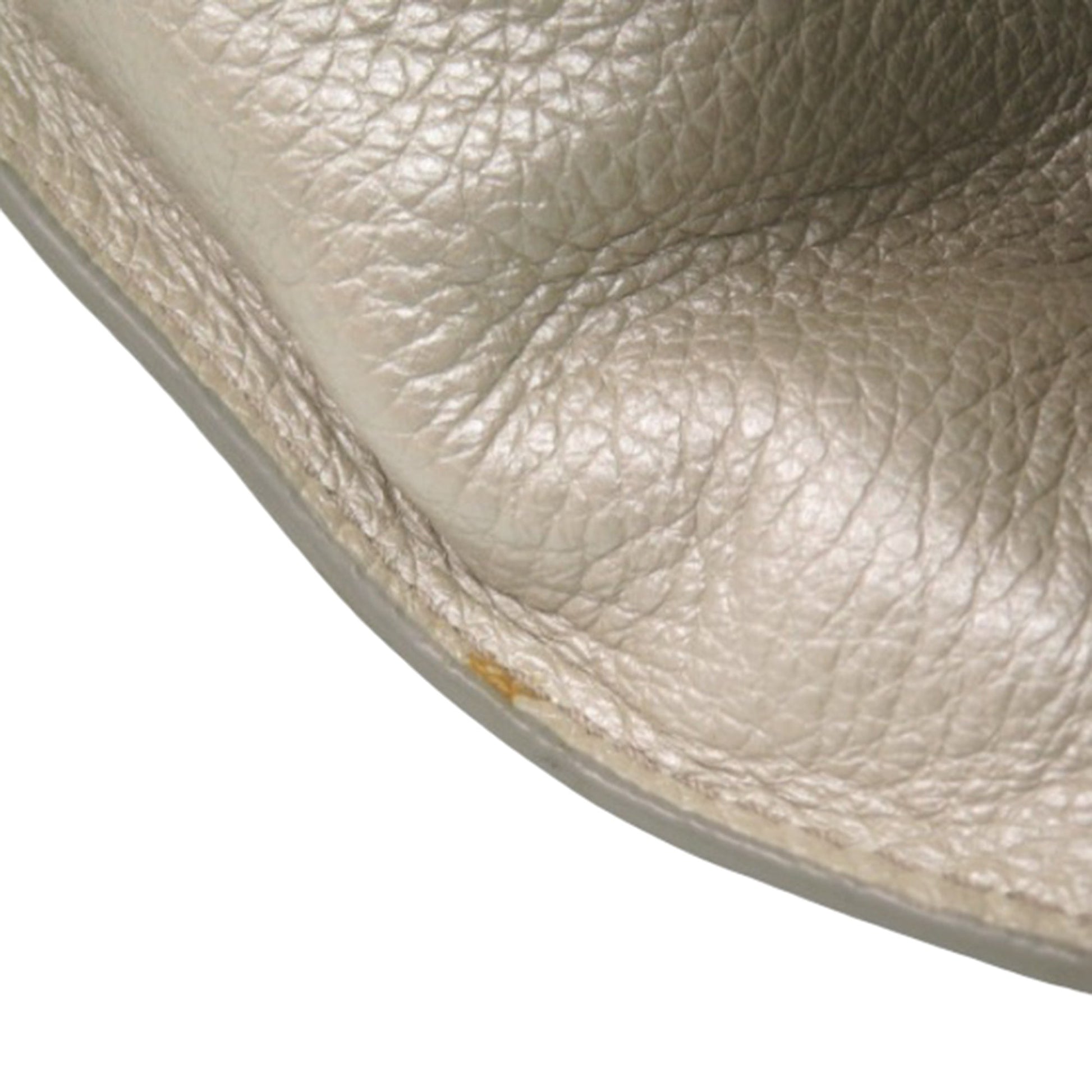 Celine Grained Metallic Calfskin Bittersweet Hobo