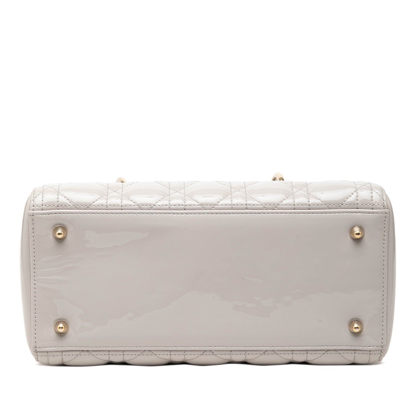 Dior Medium Patent Cannage Lady Dior