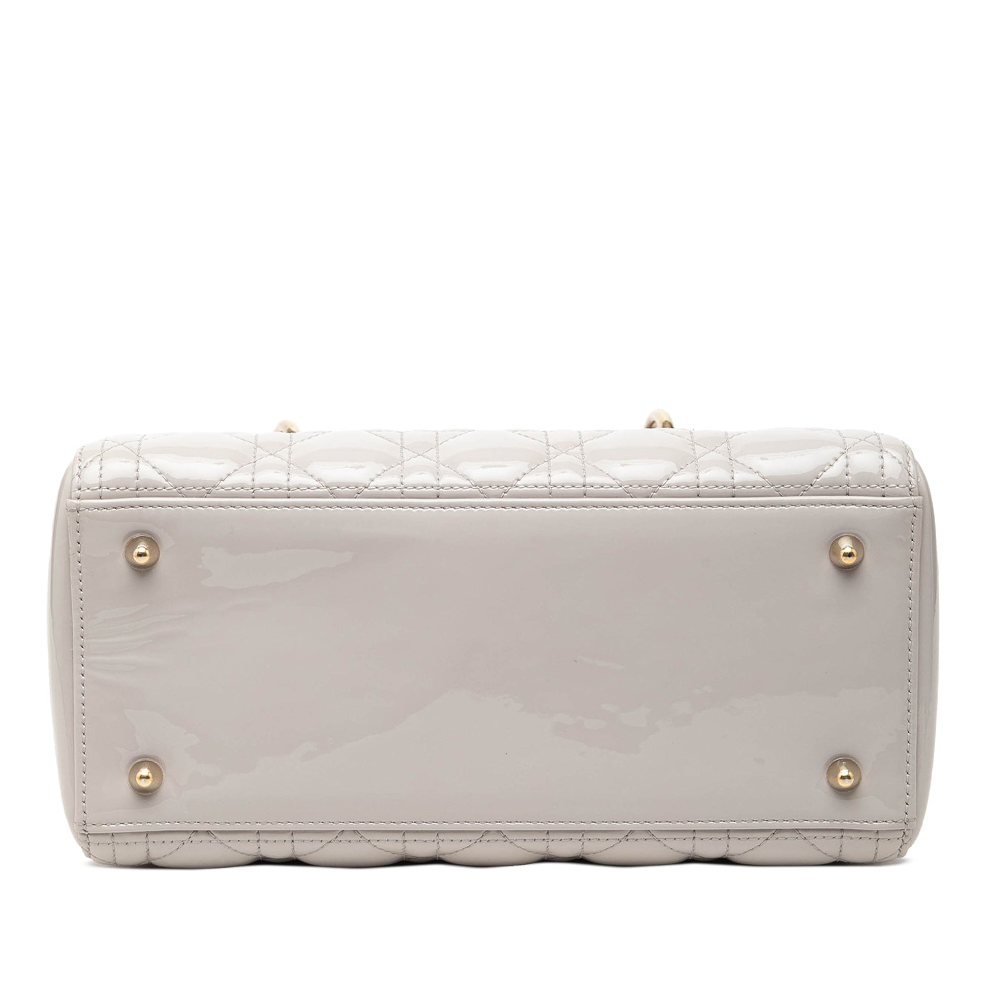 Dior Medium Patent Cannage Lady Dior