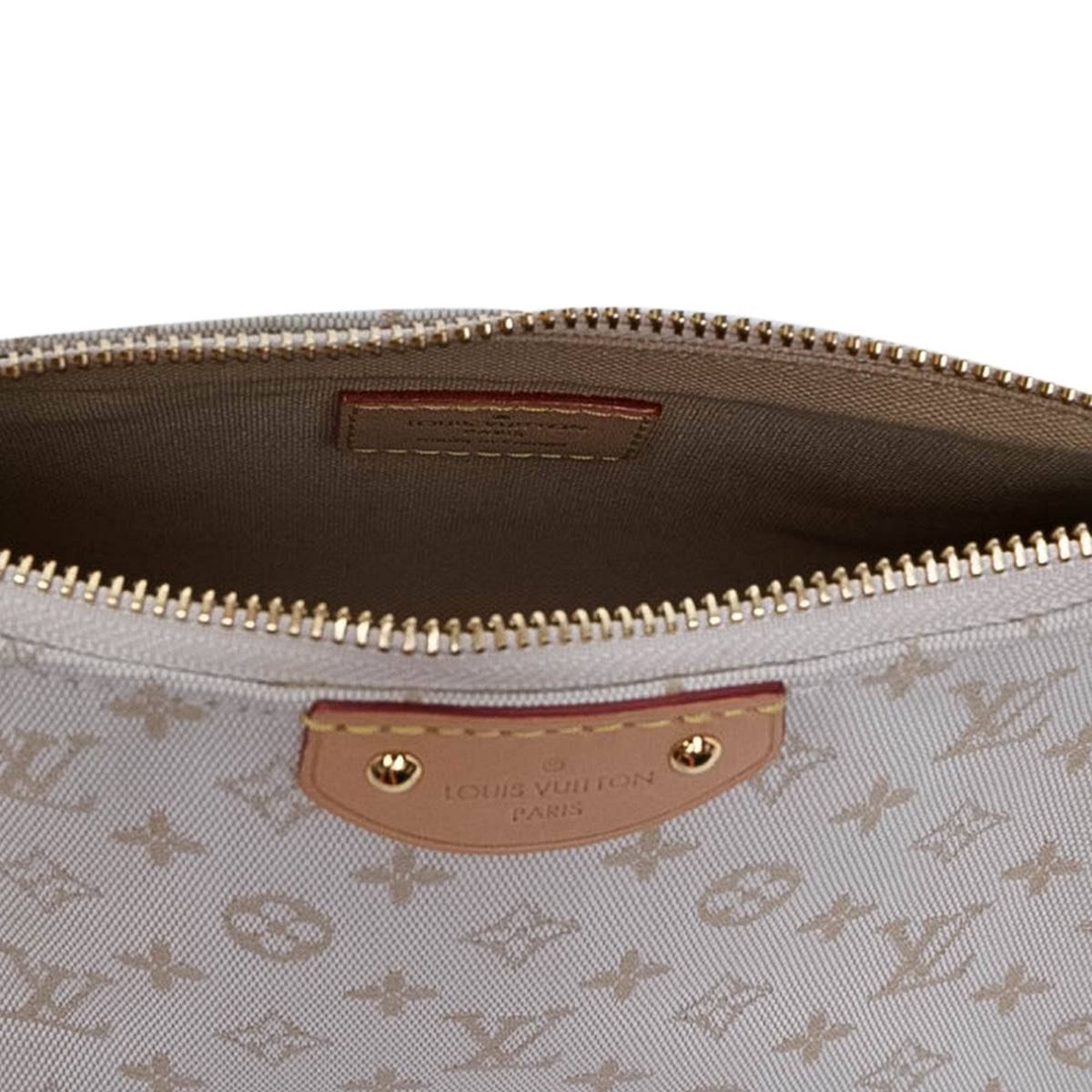 Louis Vuitton Monogram Canvas Hills Mini Pochette — White