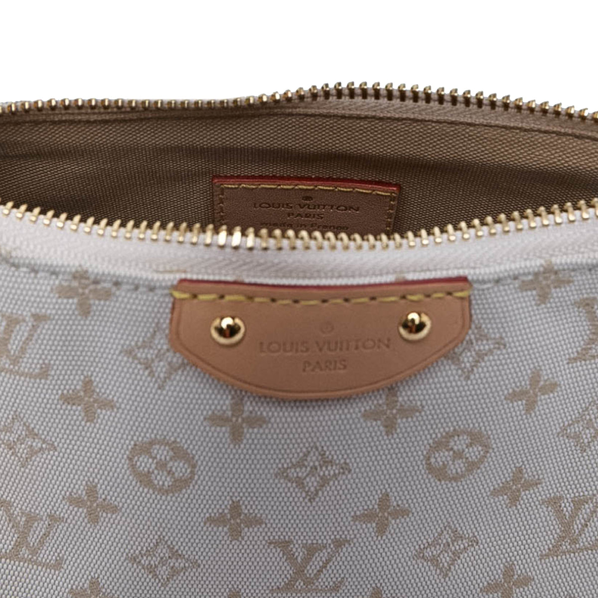 Louis Vuitton Monogram Canvas Hills Mini Pochette — White