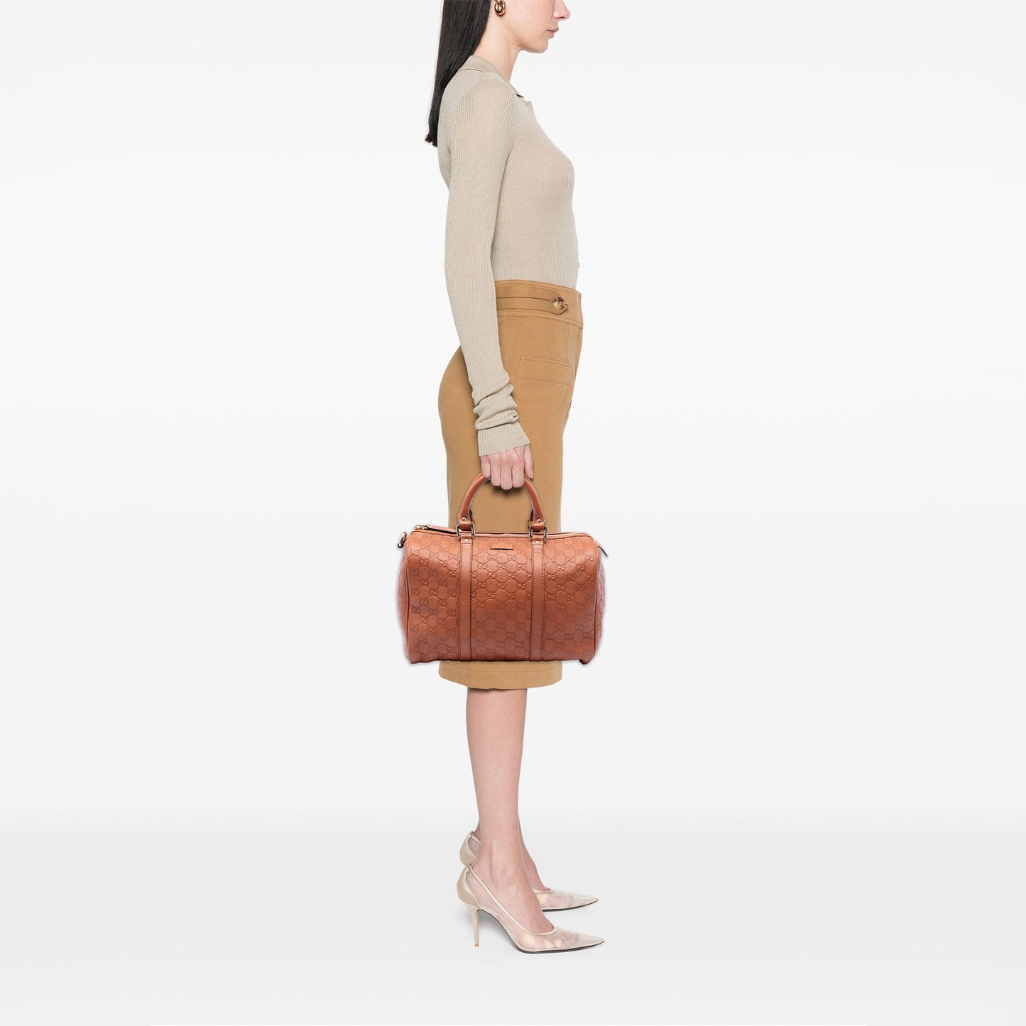 Gucci Medium Guccissima Joy Boston Bag