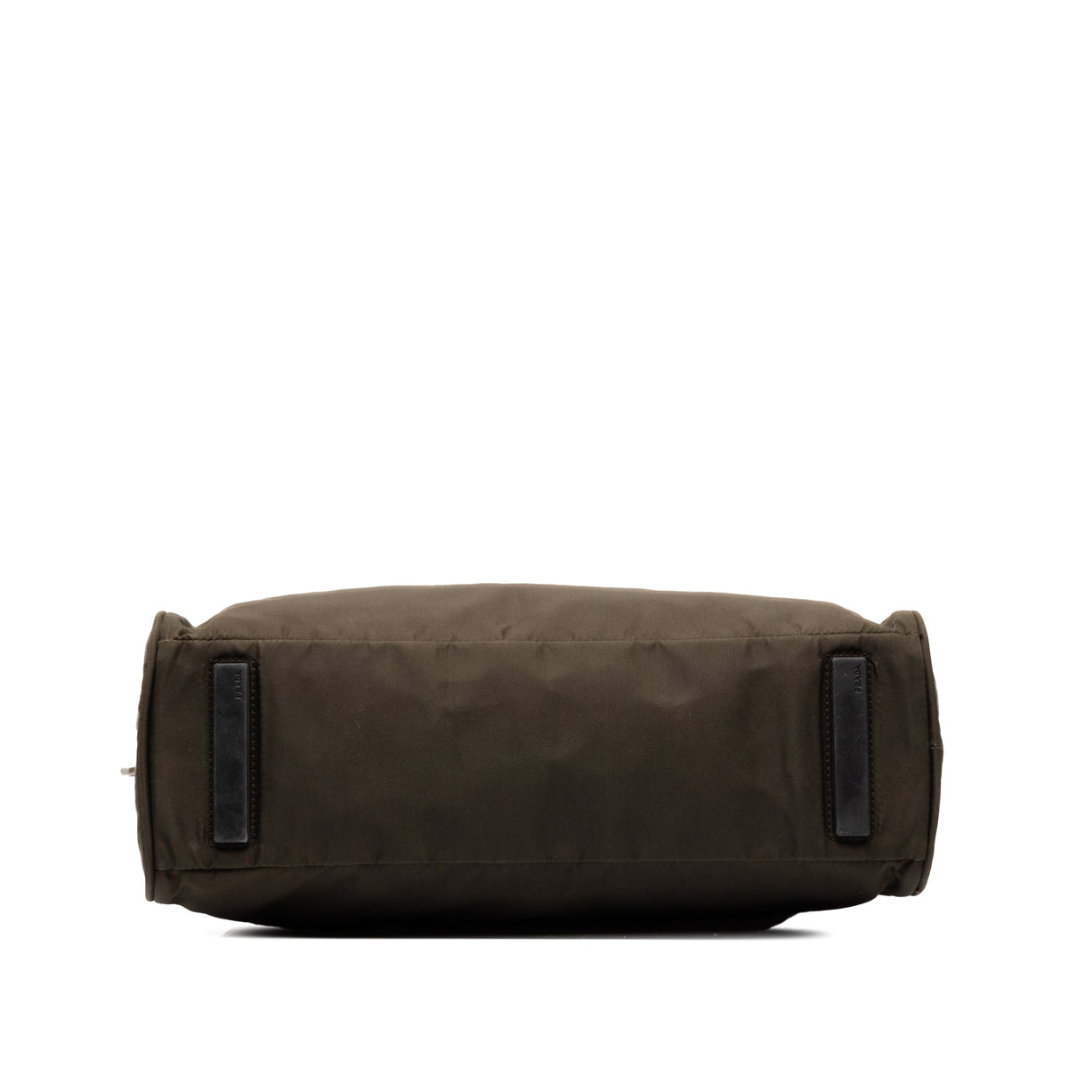 Prada Tessuto Handbag — Brown