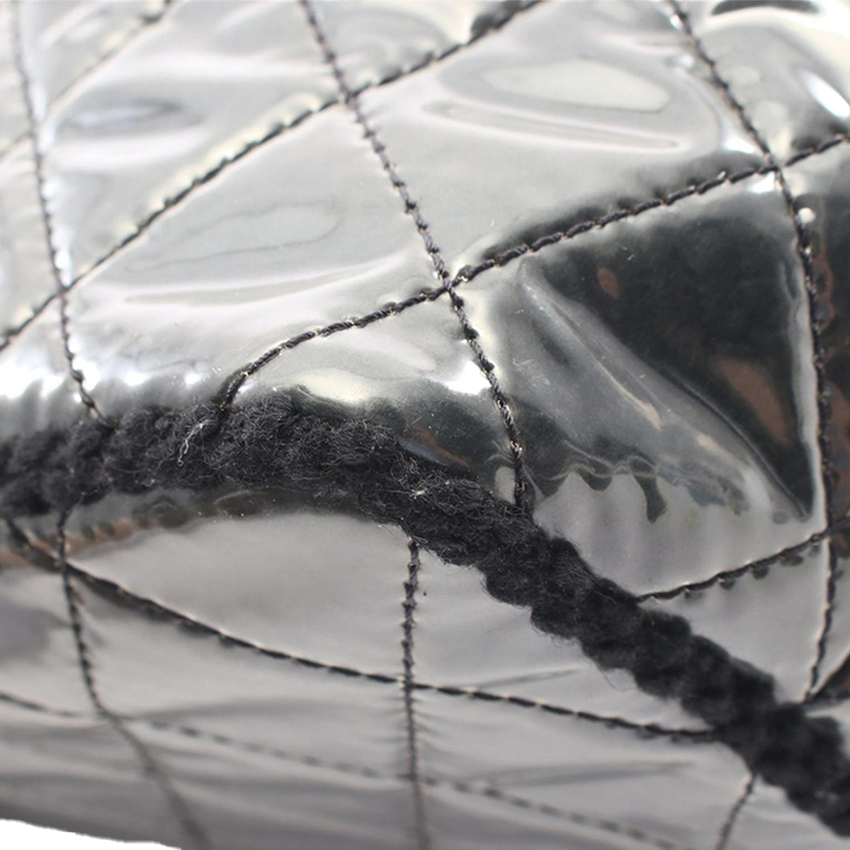 Chanel Funny Tweed PVC Tote Bag — Black