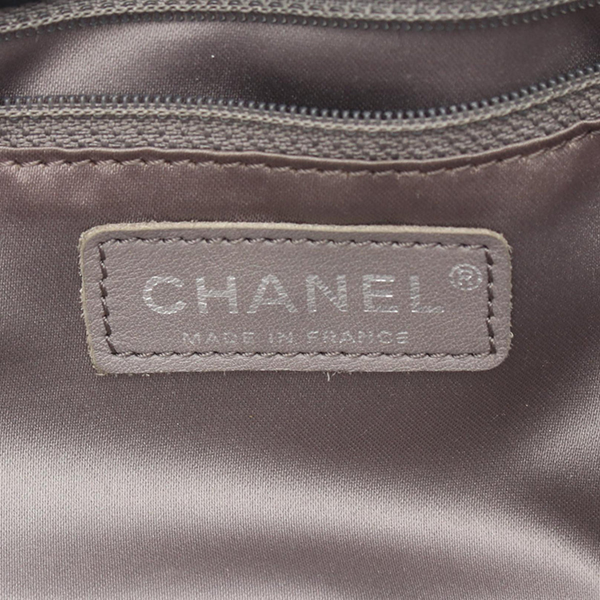 Chanel Funny Tweed PVC Tote Bag — Black