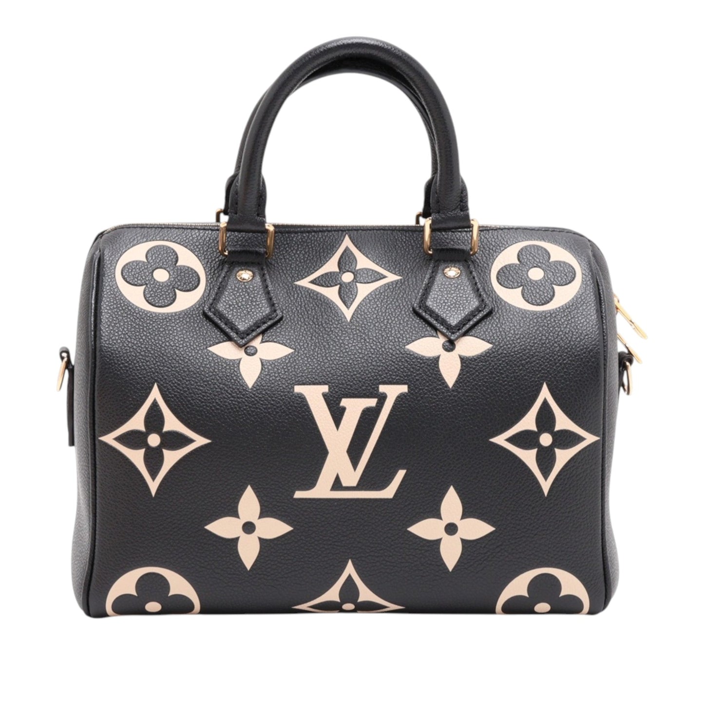 Louis Vuitton Bicolor Monogram Empreinte Giant Speedy Bandouliere 25