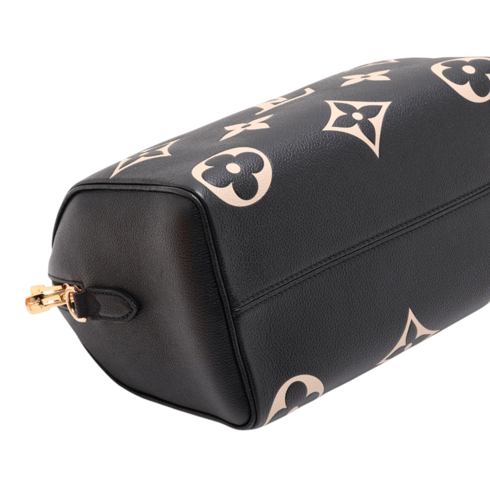 Louis Vuitton Bicolor Monogram Empreinte Giant Speedy Bandouliere 25