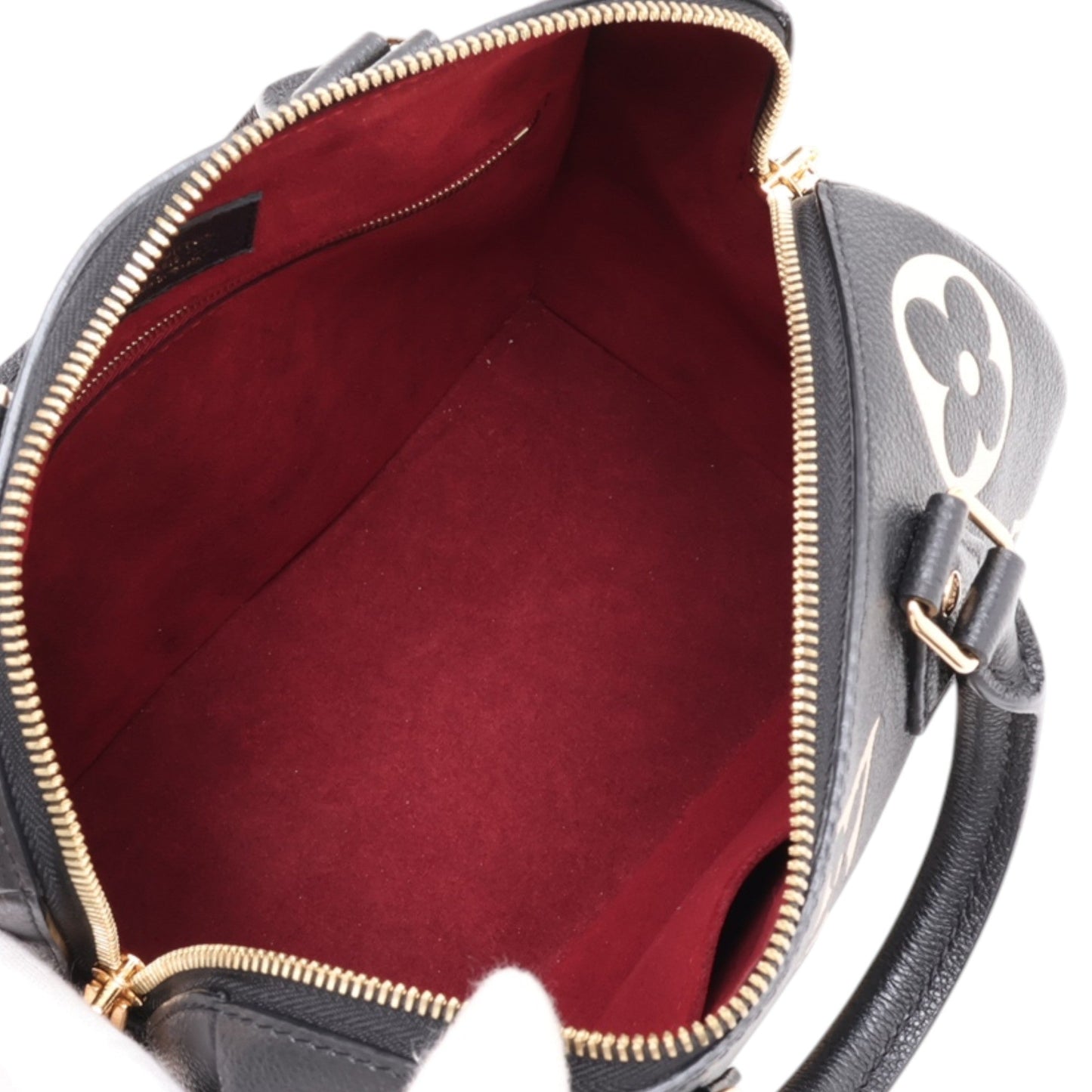 Louis Vuitton Bicolor Monogram Empreinte Giant Speedy Bandouliere 25