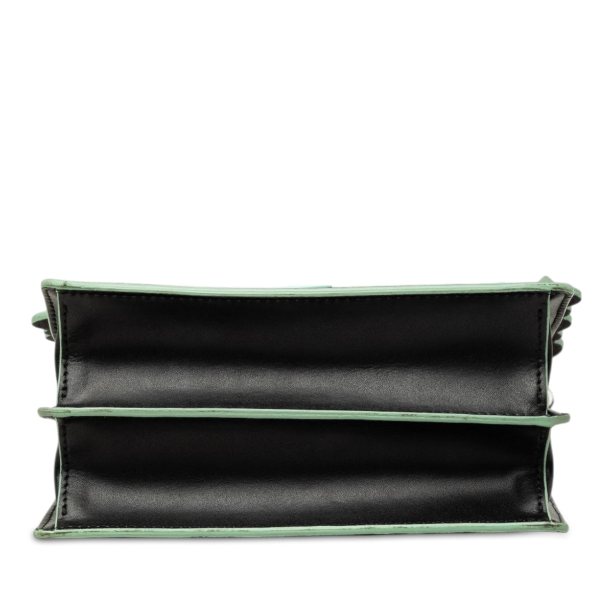 Fendi Mini Scalloped Leather and Acrylic Studs Kan I Crossbody