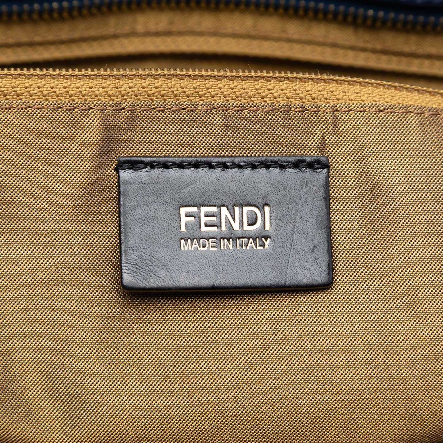 Fendi Medium Coated Canvas Laser Cut Star Roll Tote
