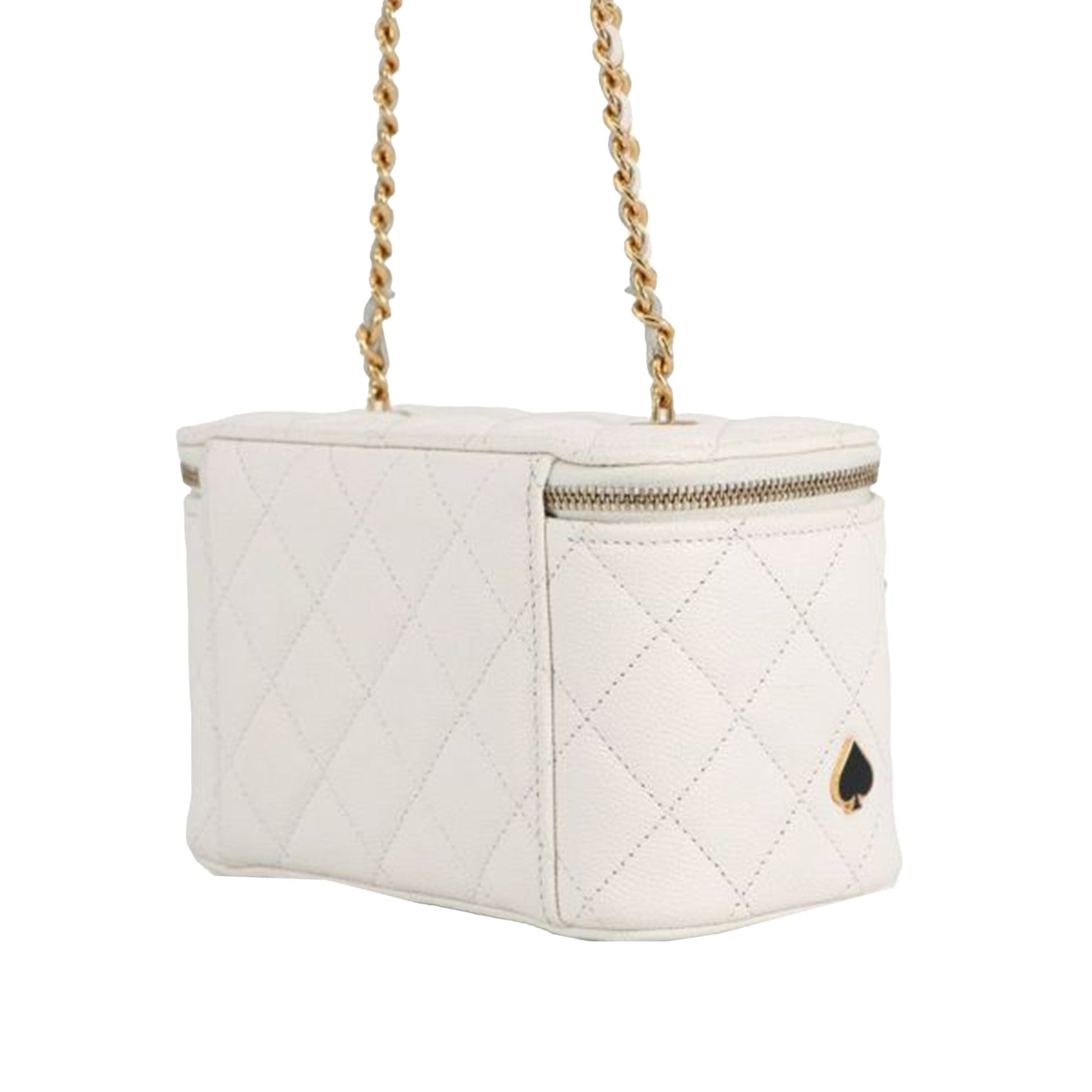 Chanel Small Quilted Caviar Coco Casino Vanity Case