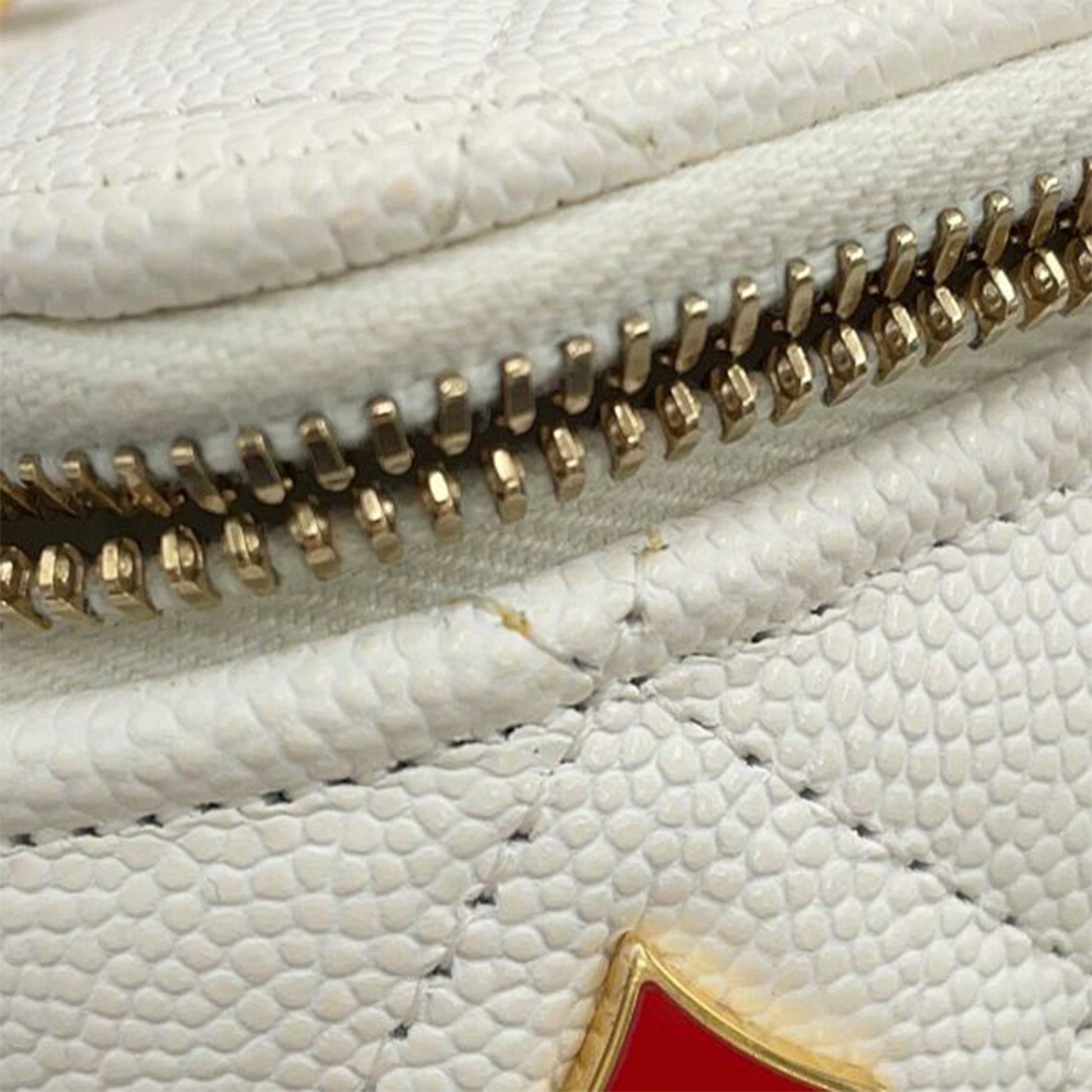 Chanel Small Quilted Caviar Coco Casino Vanity Case