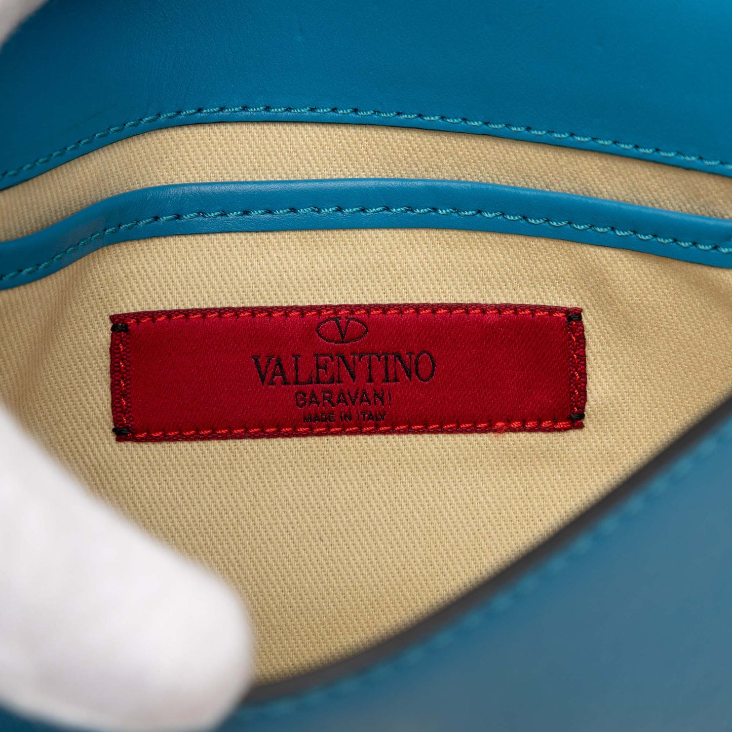 Valentino Mini Leather Rockstud Flap Crossbody