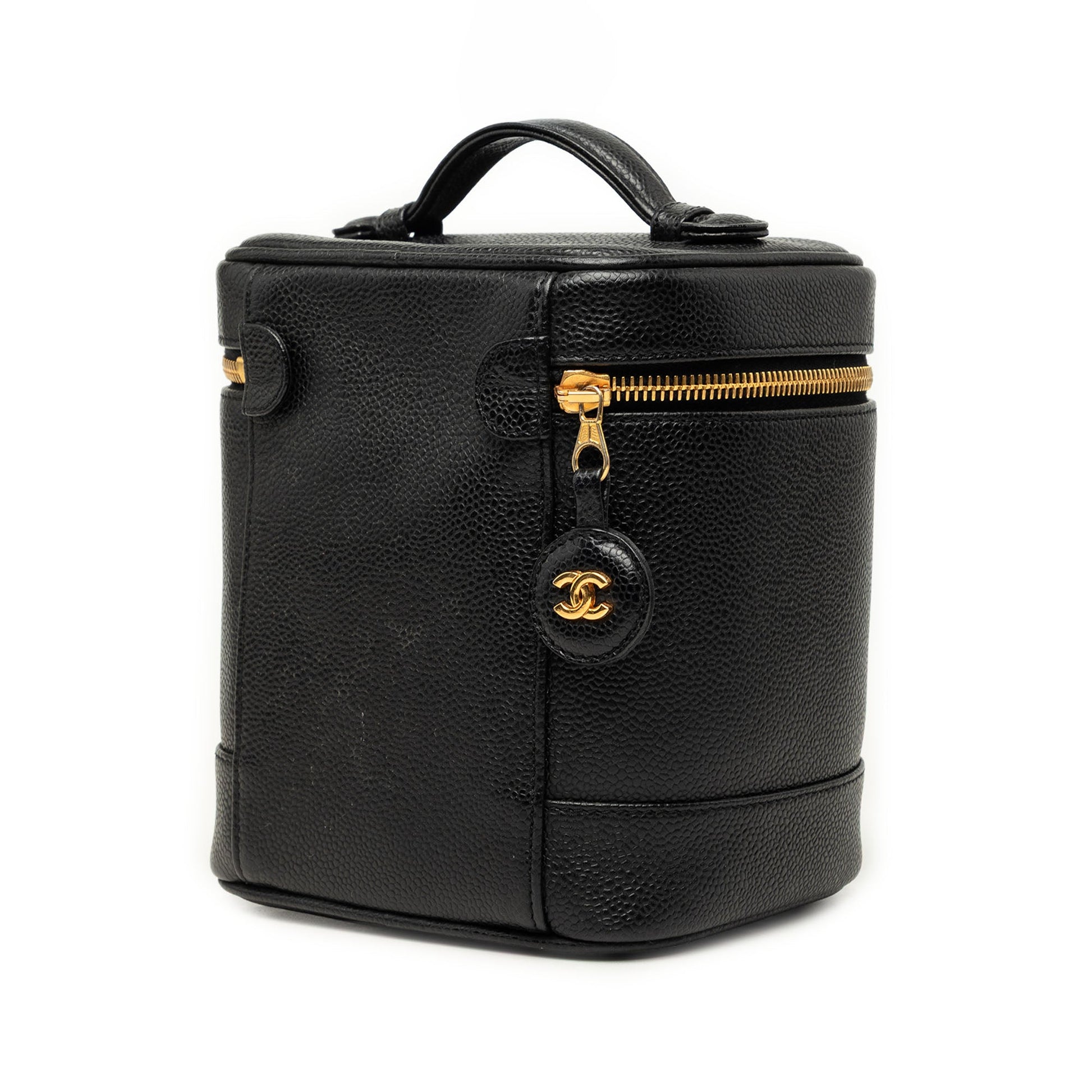 Chanel CC Caviar Vanity Case