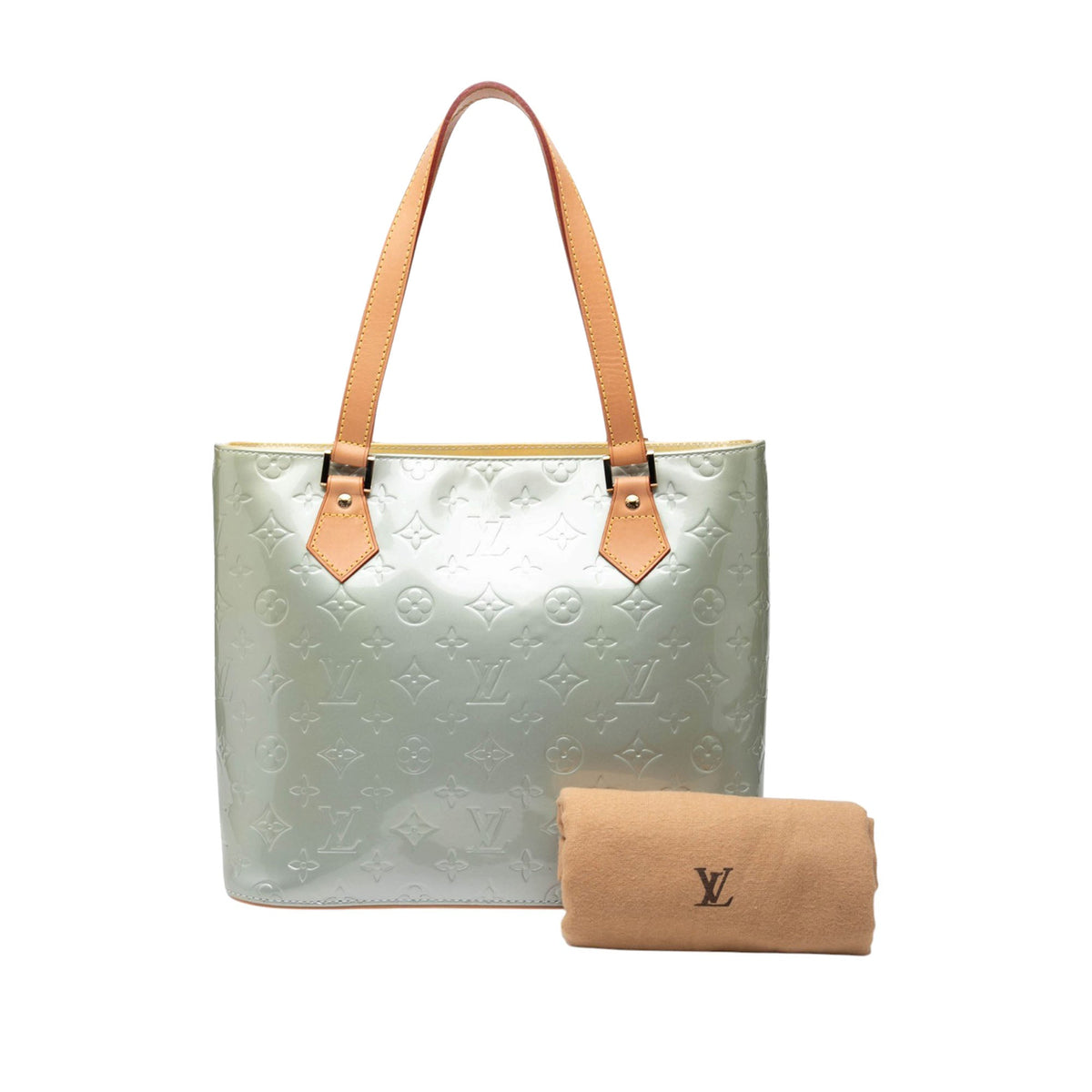 Louis Vuitton Monogram Vernis Houston — Silver