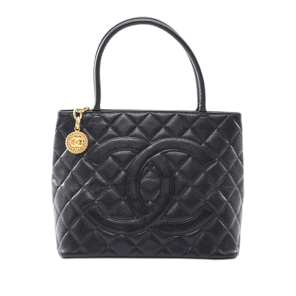 Chanel Caviar Medallion Tote