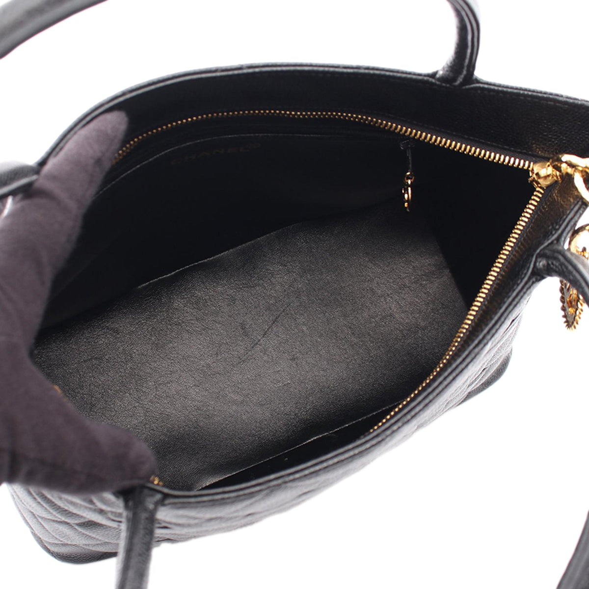 Chanel Caviar Medallion Tote