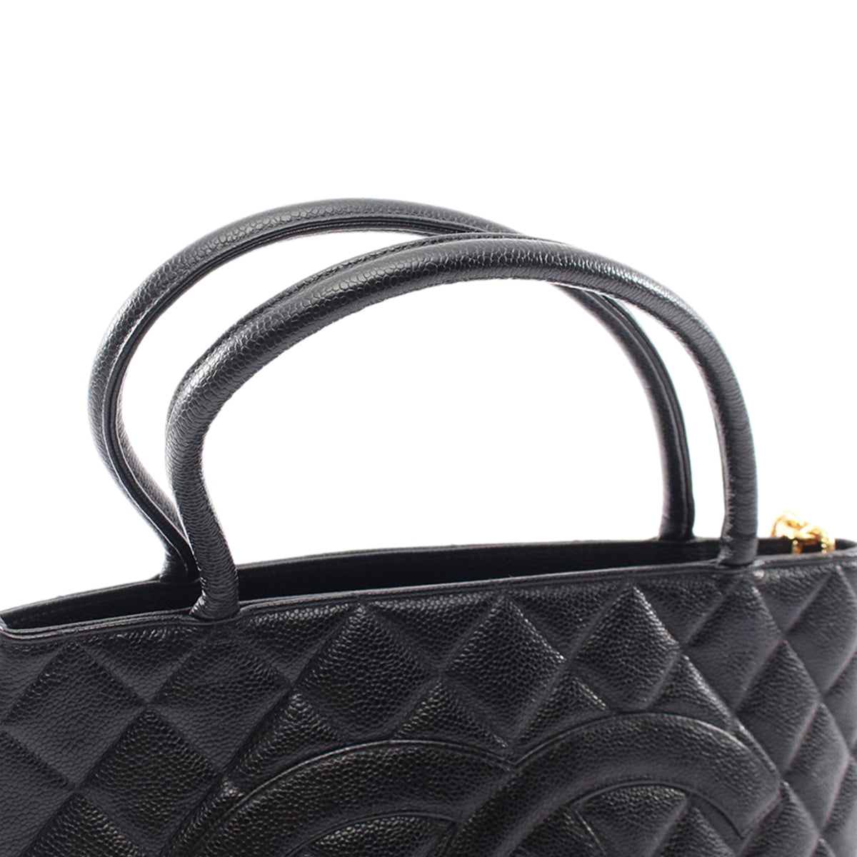 Chanel Caviar Medallion Tote