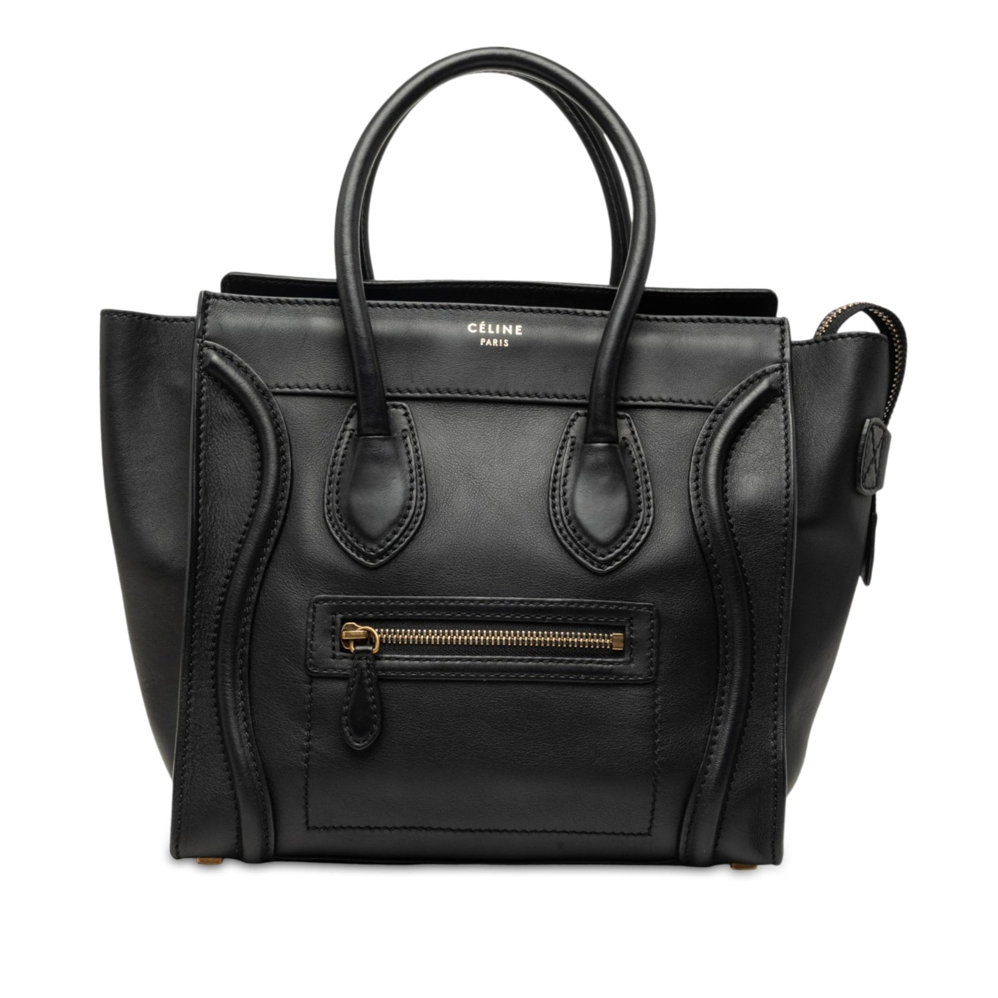 Celine Micro Smooth Calfskin Luggage Tote