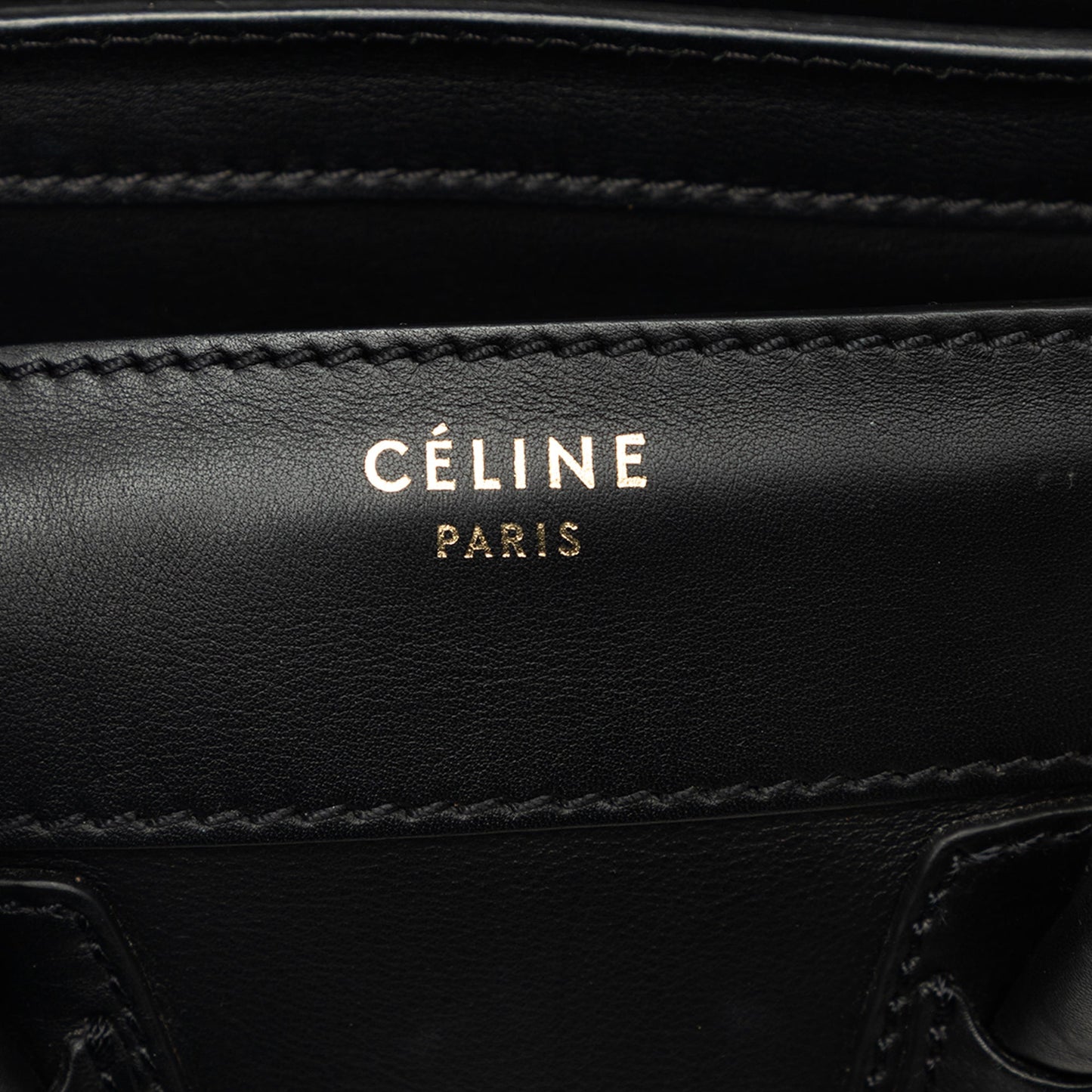 Celine Micro Smooth Calfskin Luggage Tote
