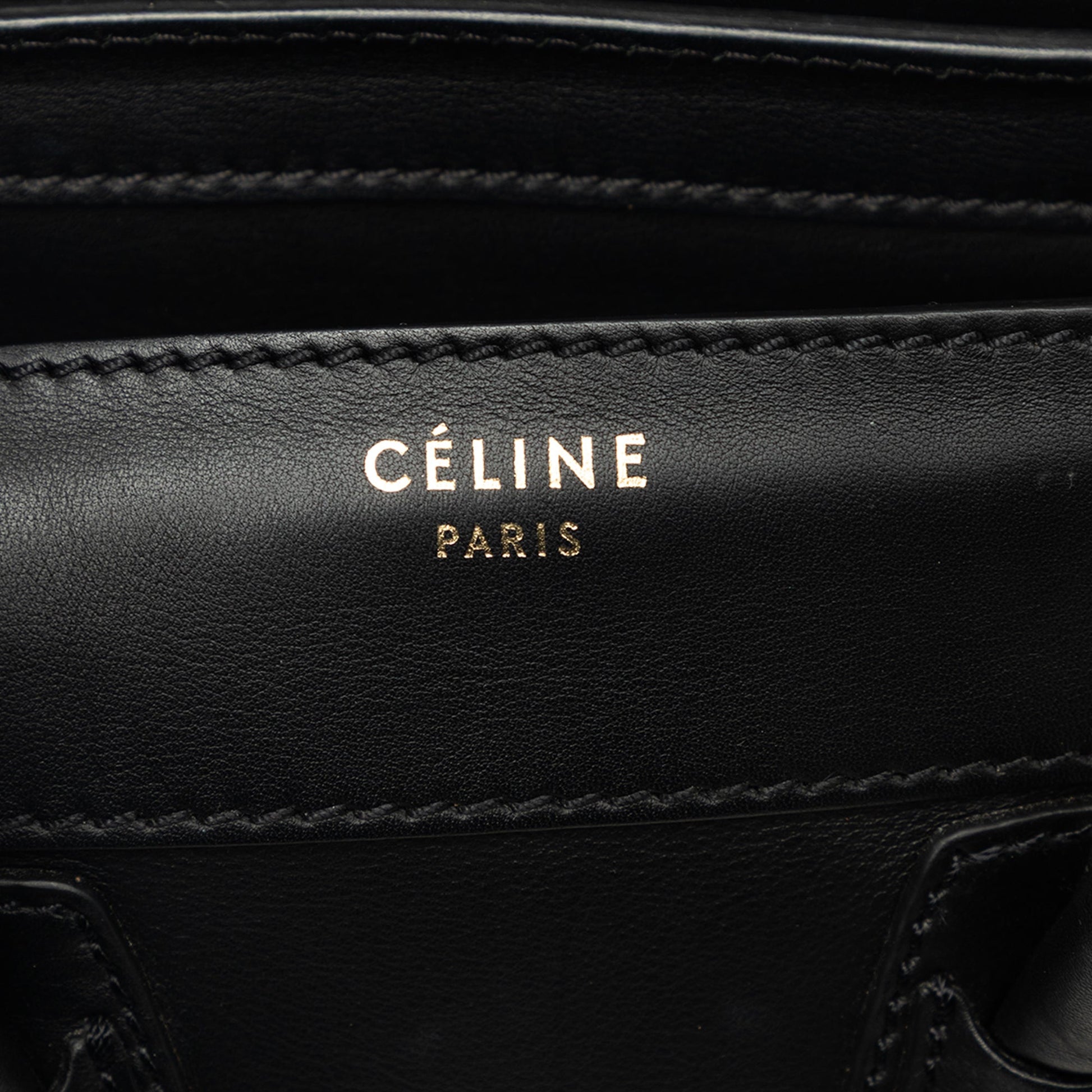 Celine Micro Smooth Calfskin Luggage Tote
