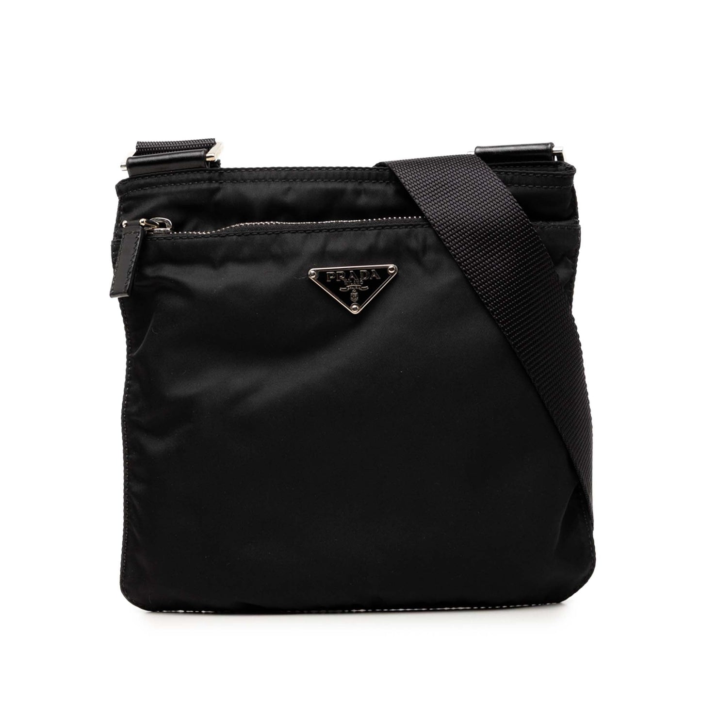 Prada Tessuto Zip Top Crossbody