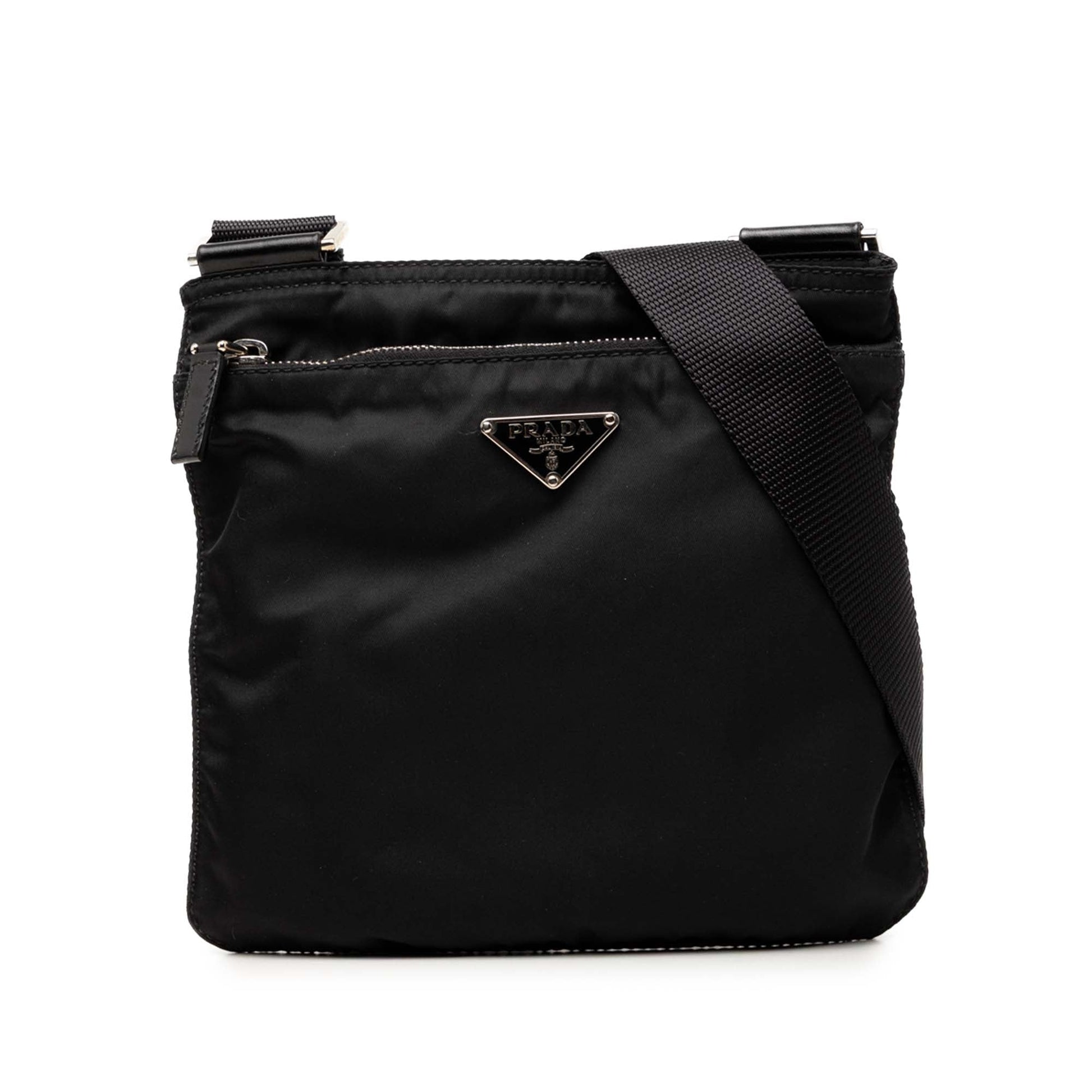 Prada Tessuto Zip Top Crossbody