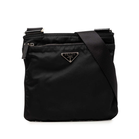 Prada Tessuto Zip Top Crossbody