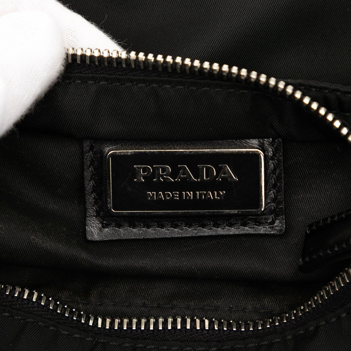 Prada Tessuto Zip Top Crossbody