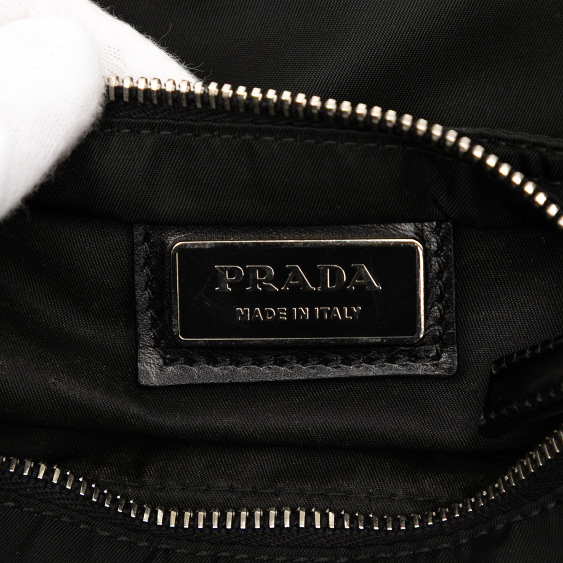 Prada Tessuto Zip Top Crossbody