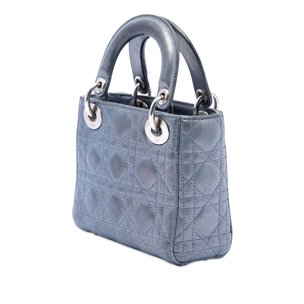 Dior Mini Iridescent Lambskin Cannage Lady Dior