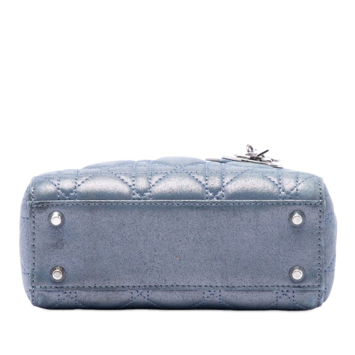 Dior Mini Iridescent Lambskin Cannage Lady Dior