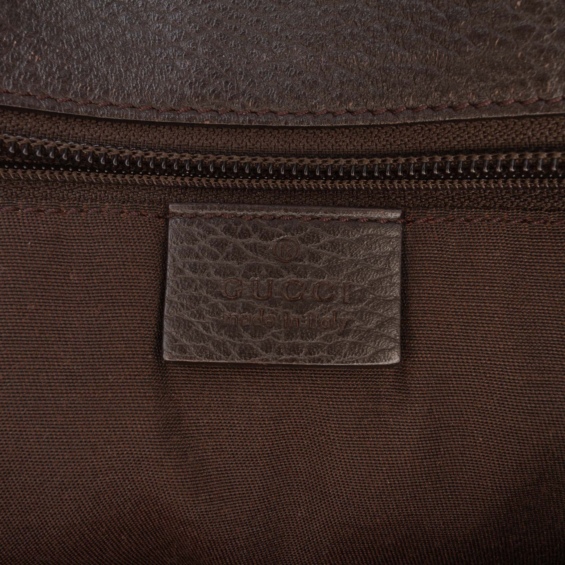 Gucci Dollar Calfskin Interlocking G Tote