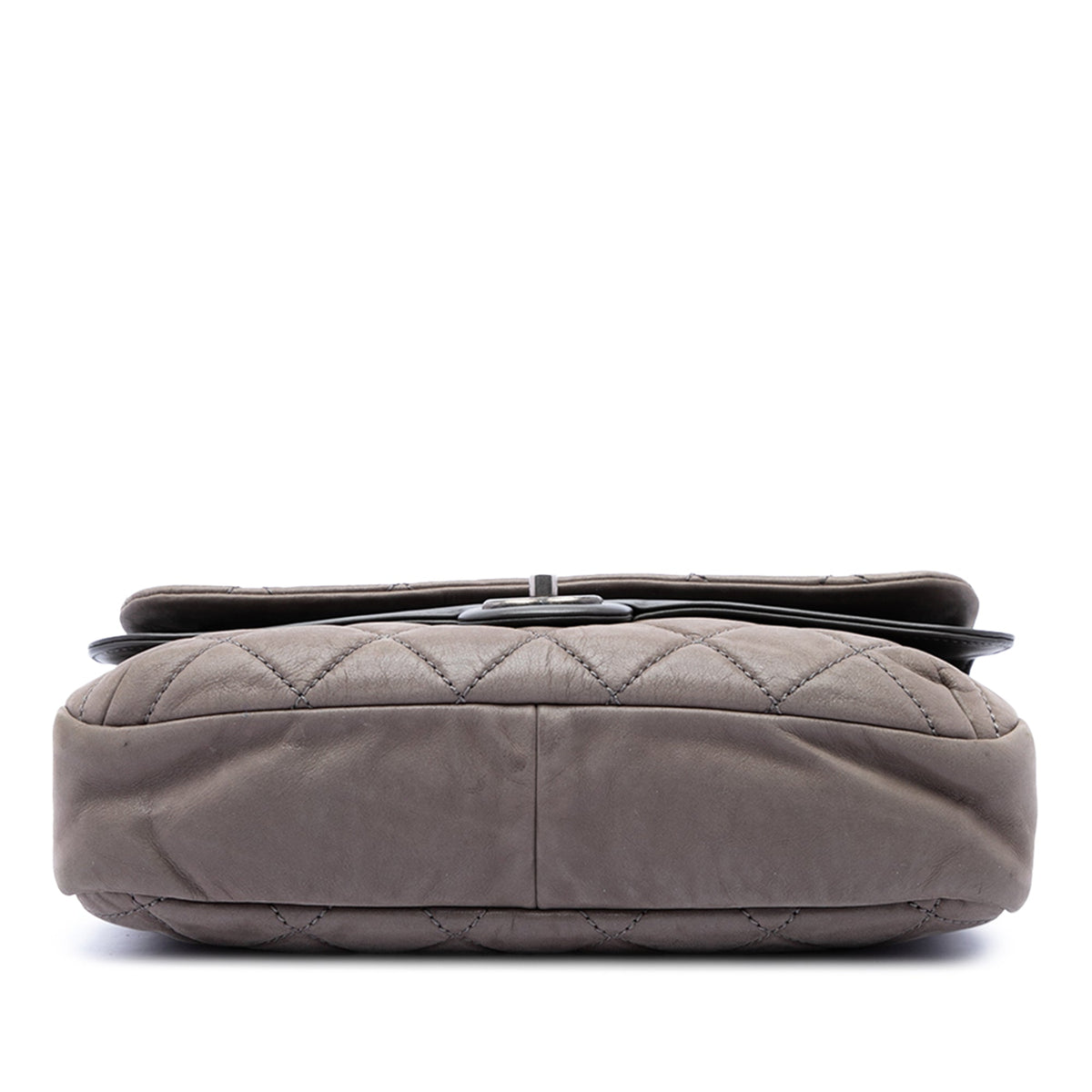 Chanel Jumbo Quilted Iridescent Calfskin In the Mix Double Flap — Brown