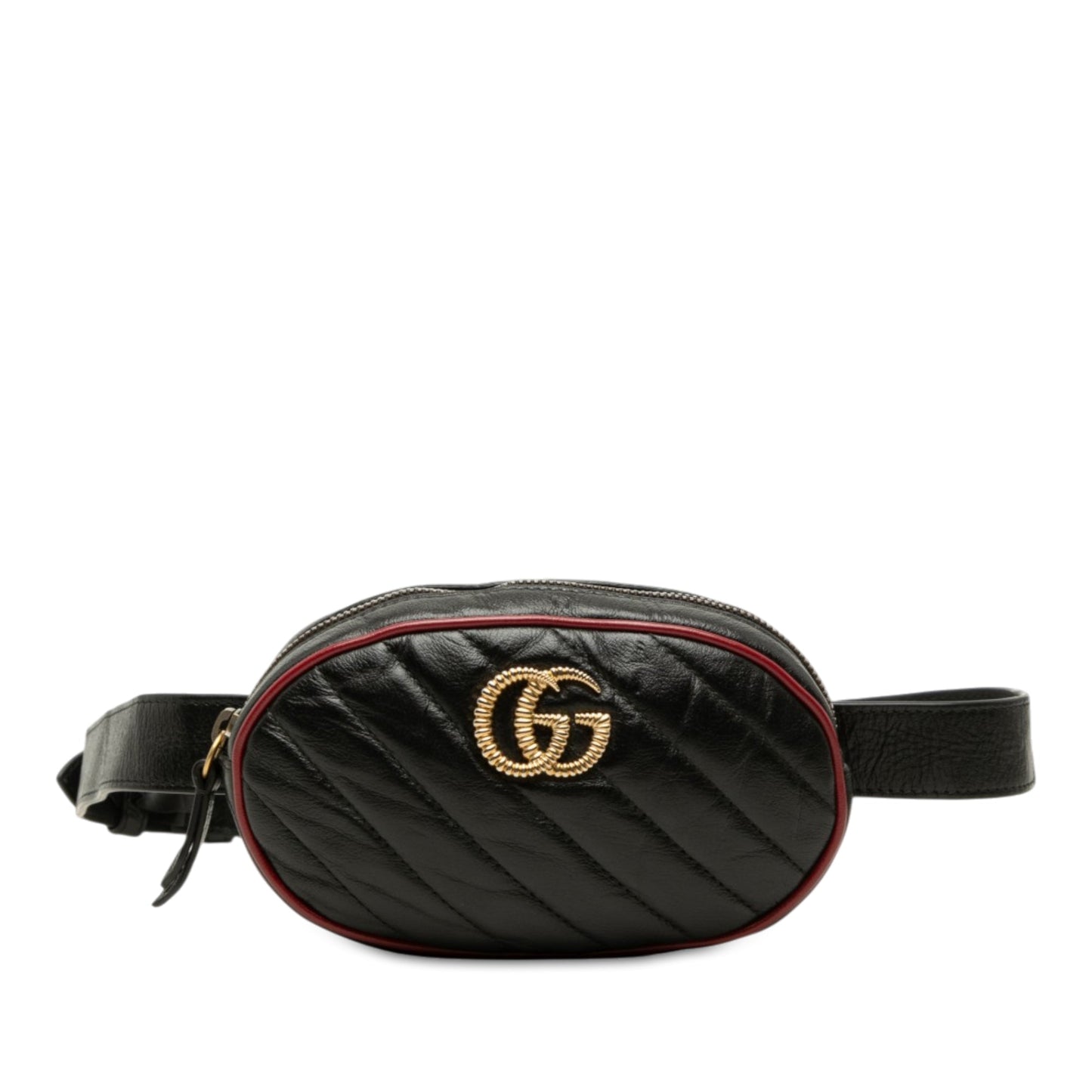 Gucci GG Marmont Matelasse Calfskin Torchon Belt Bag