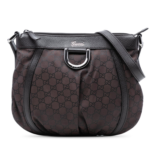 GG Nylon Abbey D Ring Crossbody
