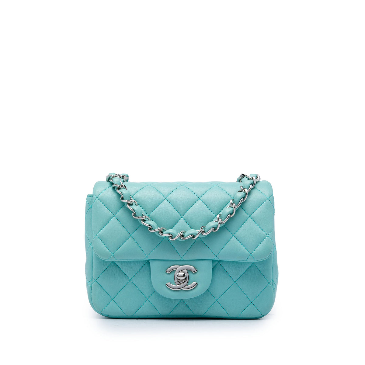 Chanel Mini Square Classic Lambskin Single Flap
