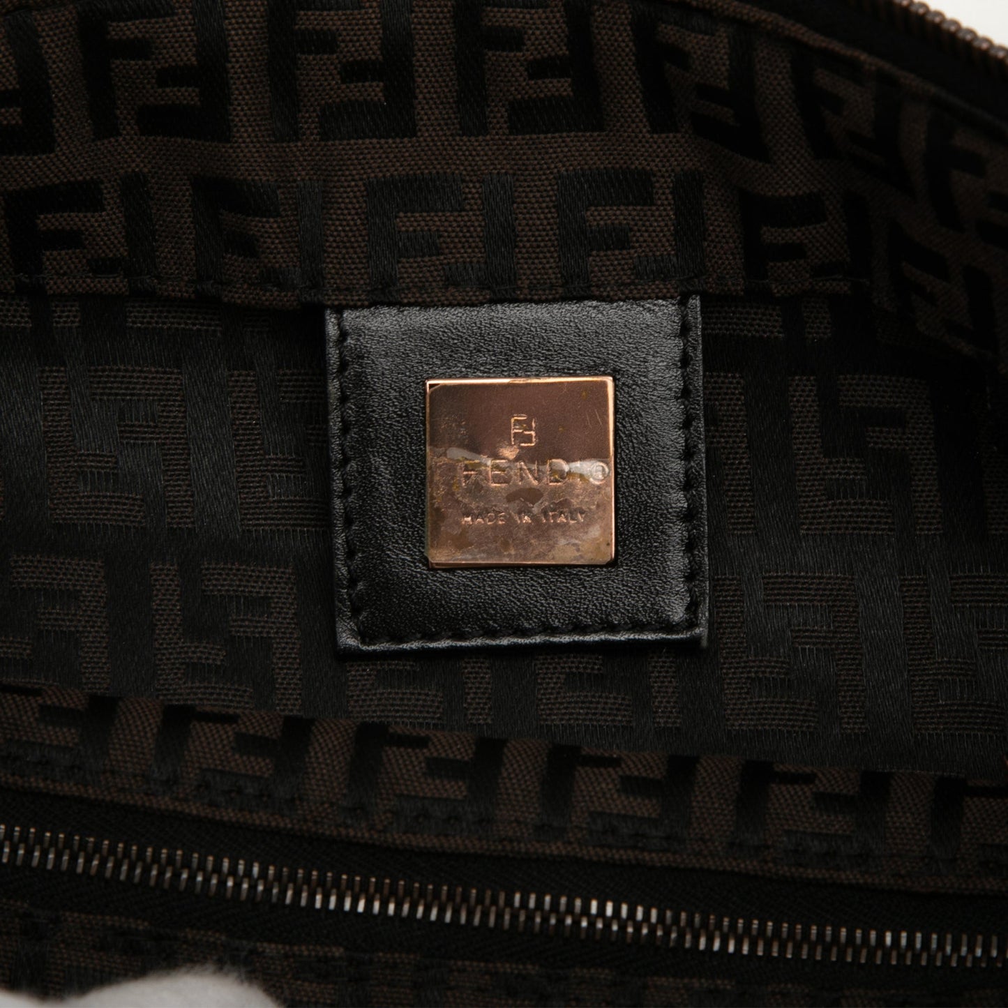 Fendi Zucchino Canvas Tote