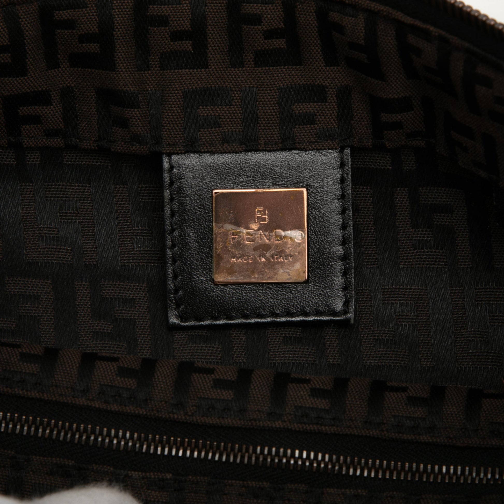 Fendi Zucchino Canvas Tote