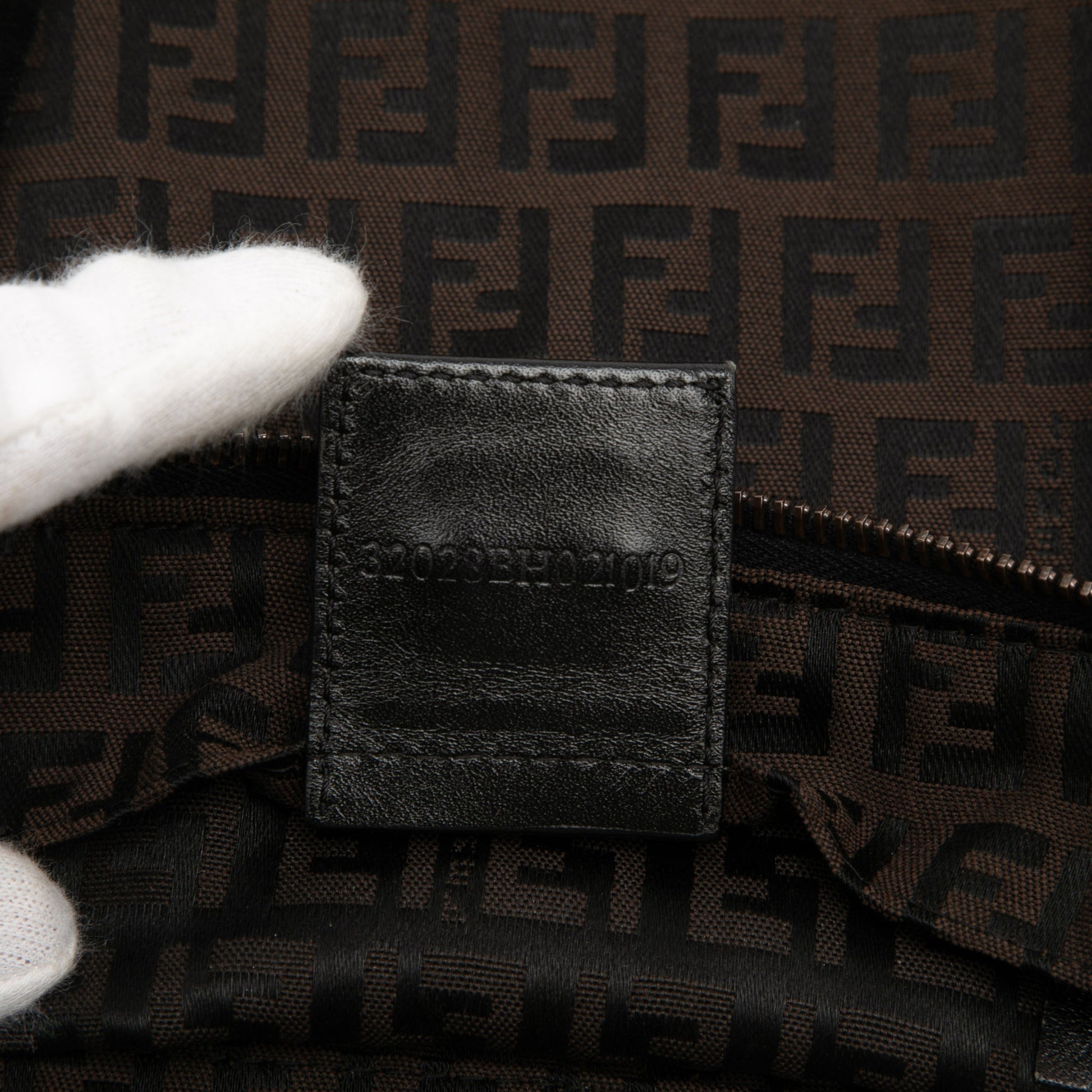 Fendi Zucchino Canvas Tote