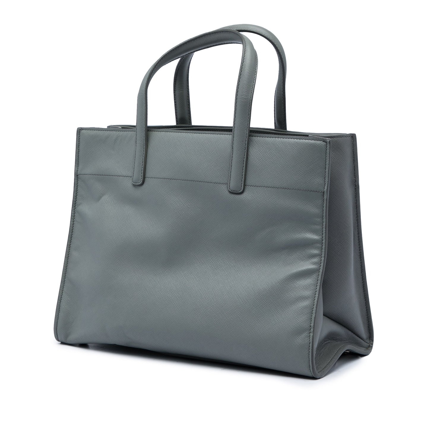 Prada Saffiano Soft Triple Pocket Tote